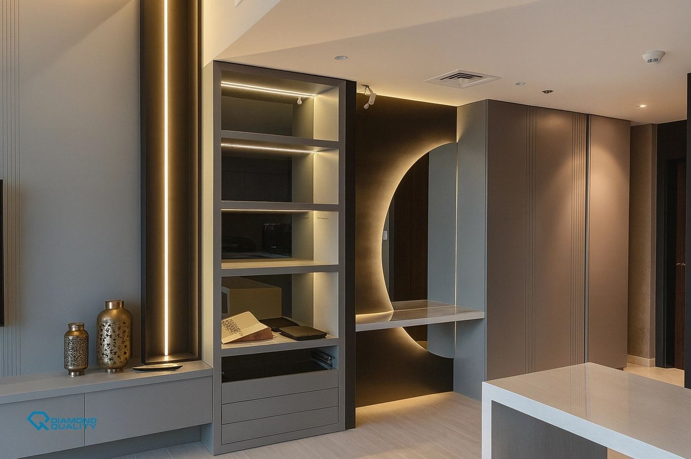 High End Modern Apartment Renovation Dubai – Creek Harbour, Dubai, UAE