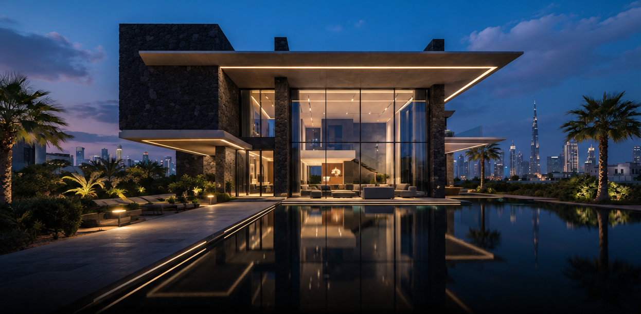 The Emirates Hills Monolith